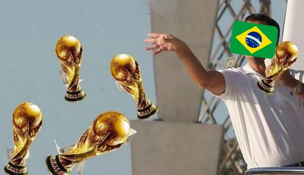 Memes da eliminação do Brasil na Copa do Mundo - Galeria de Fotos