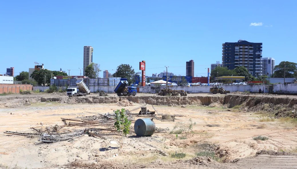 Terreno em que será construída nova maternidade do Piauí 