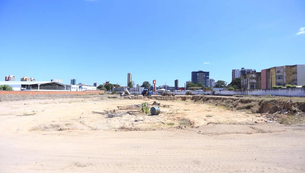 Terreno em que será construída nova maternidade do Piauí 