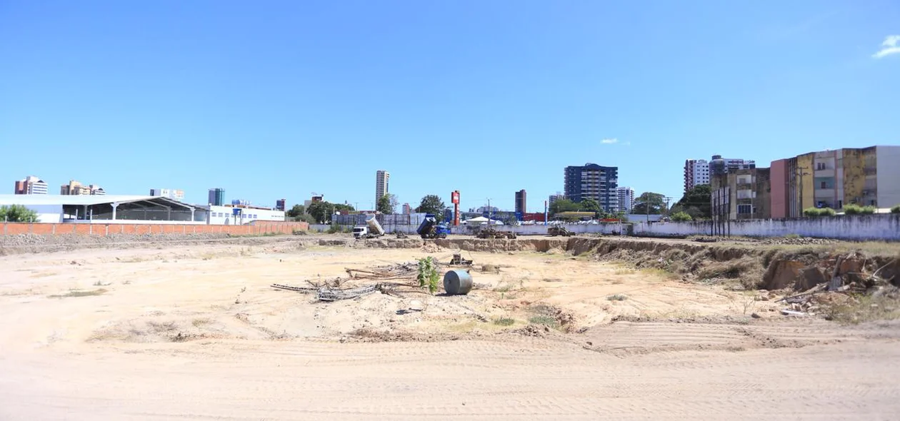 Terreno em que será construída nova maternidade do Piauí 