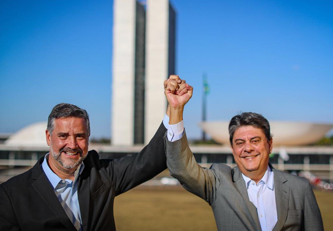 Paulo Pimenta e Wadih Damous