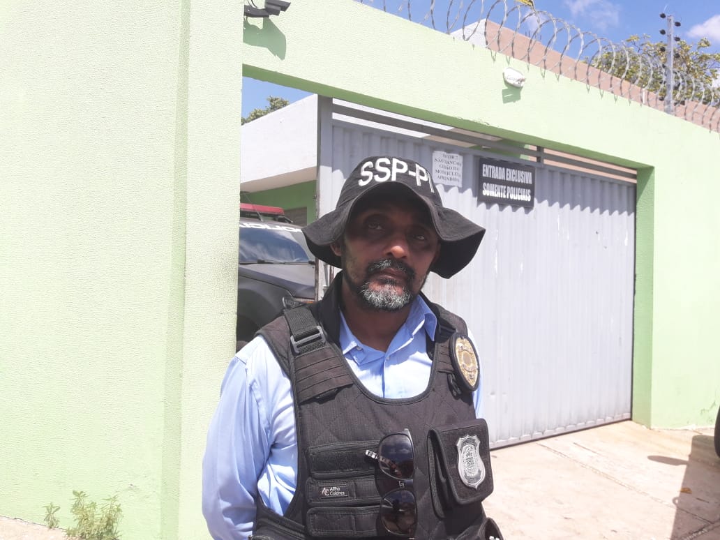 Chefe de investigação do 6º DP, Joatan Gonçalves