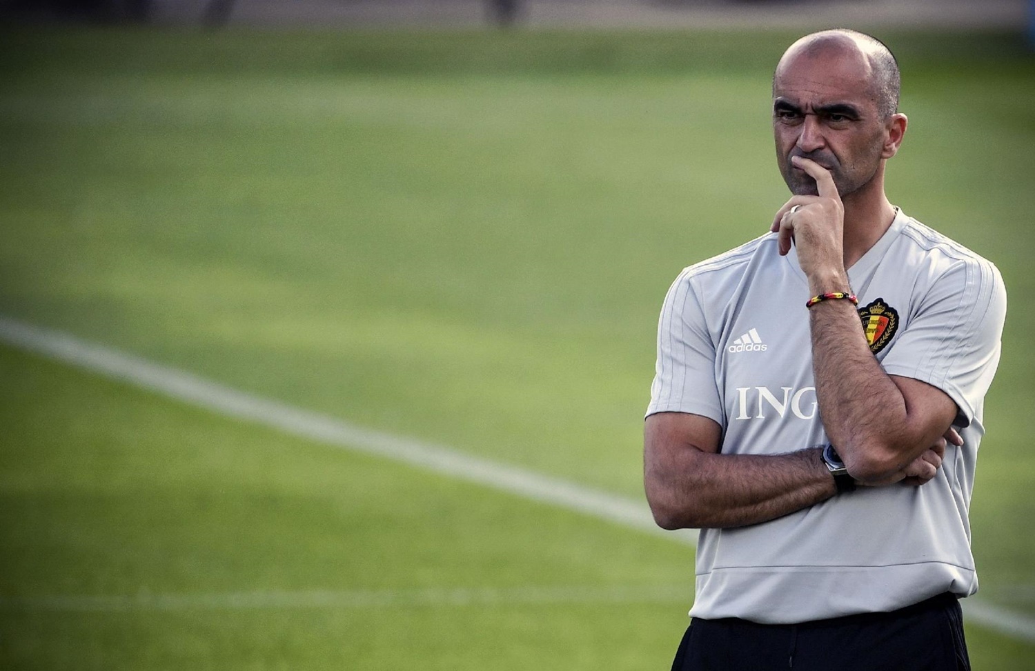 Roberto Martínez, técnico da seleção da Bélgica