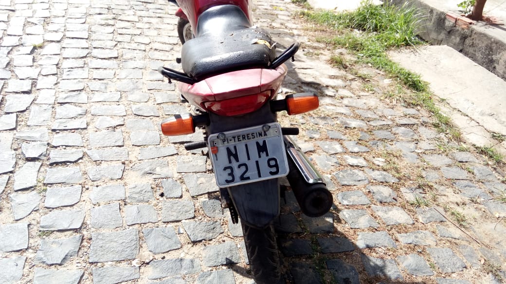 Motocicleta roubada