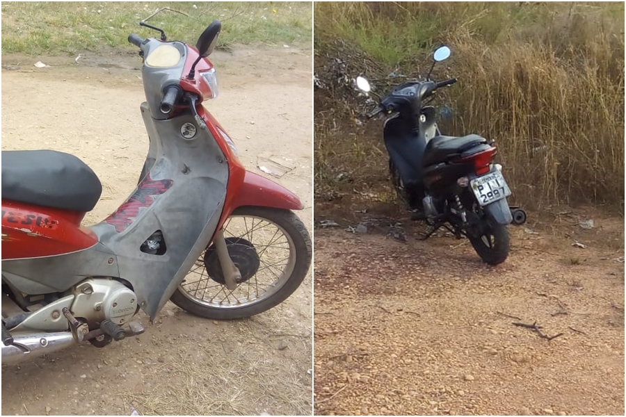 Motos roubadas recuperadas
