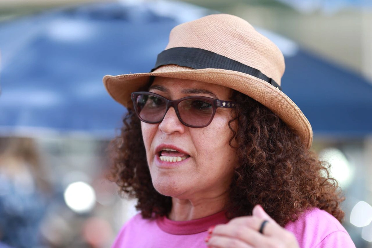 Maria Madalena Nunes, coordenadora da Frente Popular de Mulheres Contra o Feminicídio