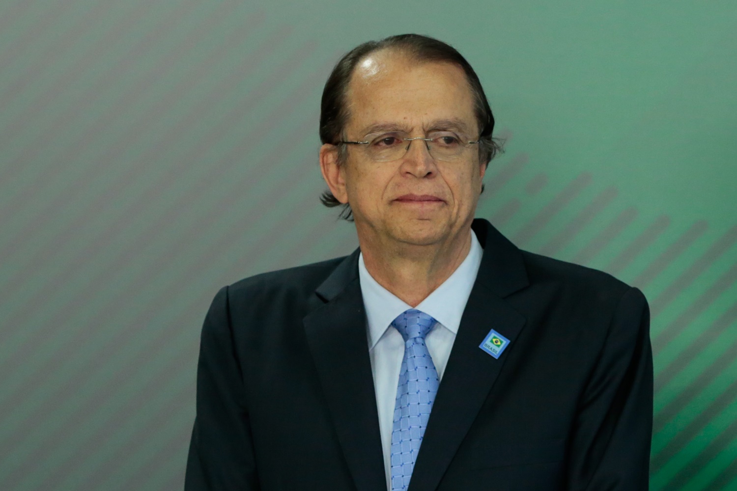 Novo ministro do trabalho, Caio Luiz de Almeida Vieira de Mello, durante cerimônia de posse