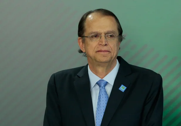 Novo ministro do trabalho, Caio Luiz de Almeida Vieira de Mello, durante cerimônia de posse