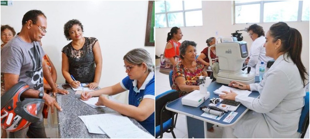 Os exames estão sendo realizados por uma equipe da ABRACCE