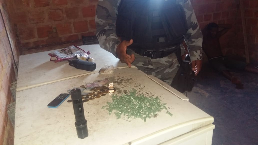 Drogas apreendidas na Vila Costa Rica