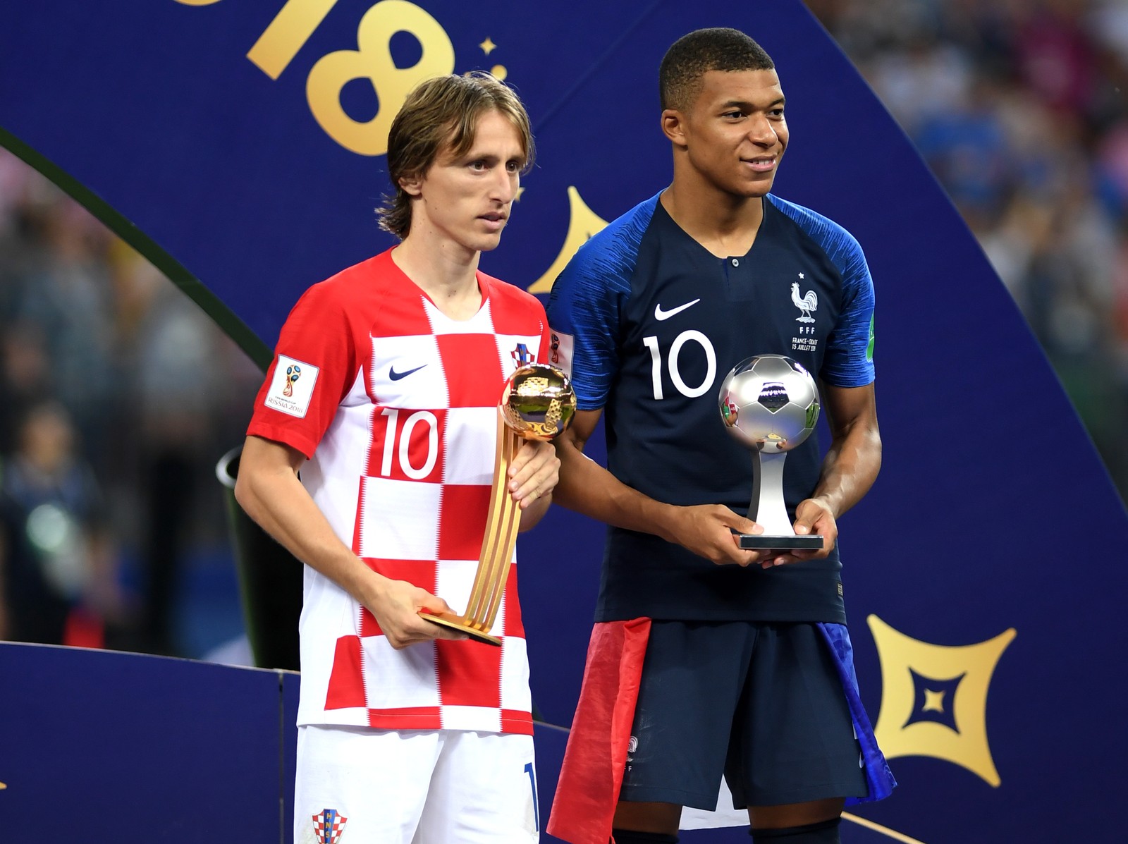 Modric e Mbappé