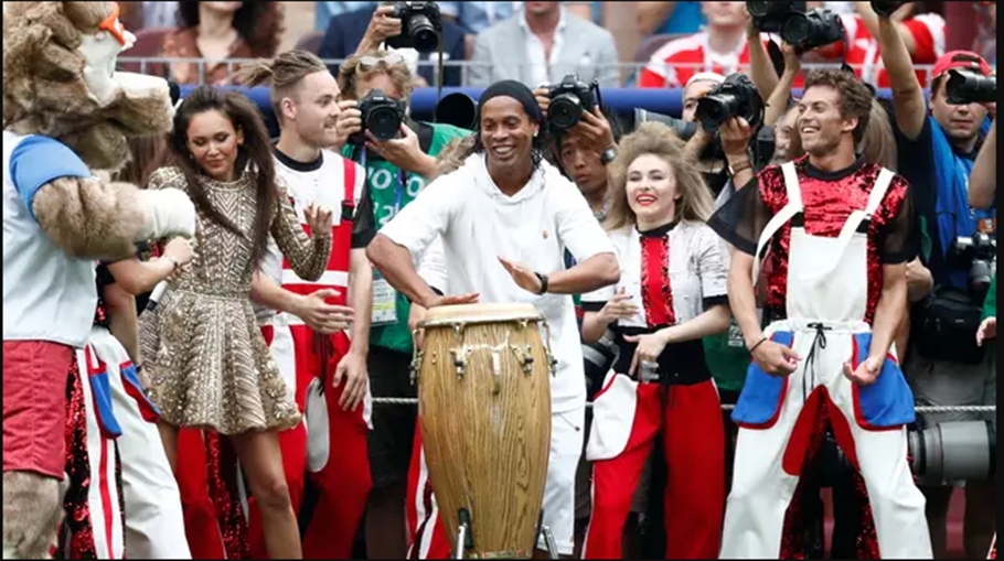 Ronaldinho Gaúcho na final da copa 