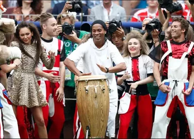 Ronaldinho Gaúcho na final da copa 