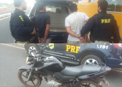Dois homens são presos em Piripiri por receptação de moto roubada