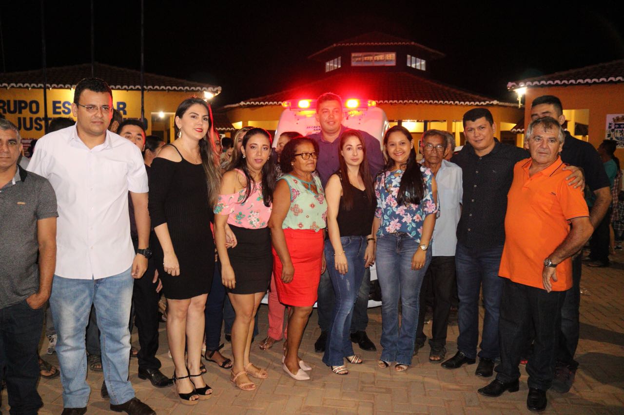 Entrega de Ambulância em Cocal