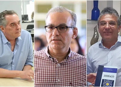 Joaquim Almeida, Firmino Filho e  Nelson Nery