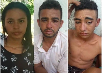 Acusados de praticar assalto na PI 113