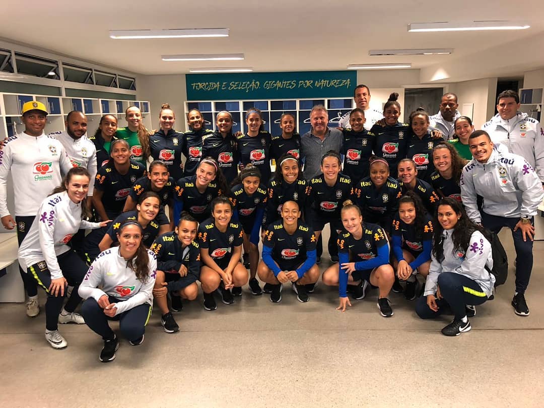 Delegação da seleção brasileira de futebol sub-17