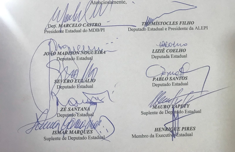 Deputados reivindicam vaga para Themístocles