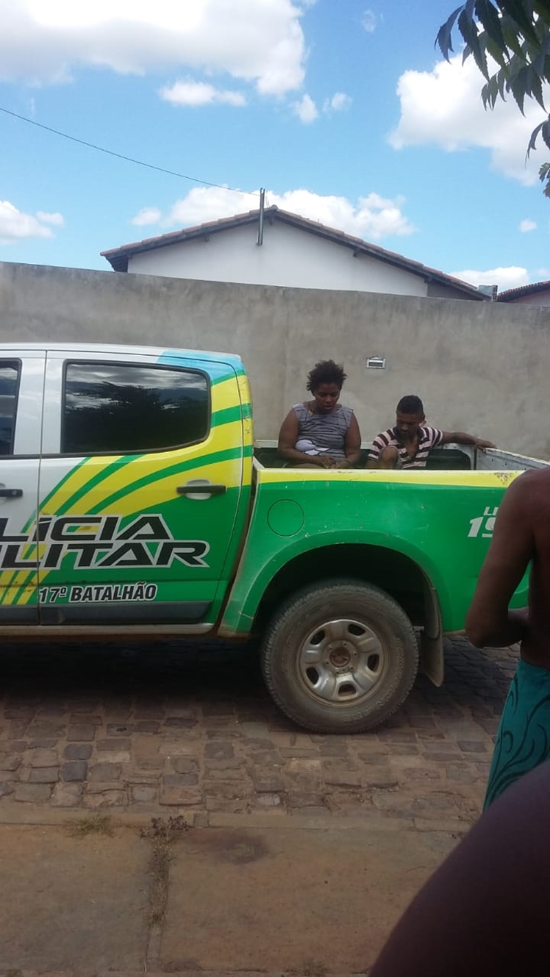 Casal foi preso pela PM-PI