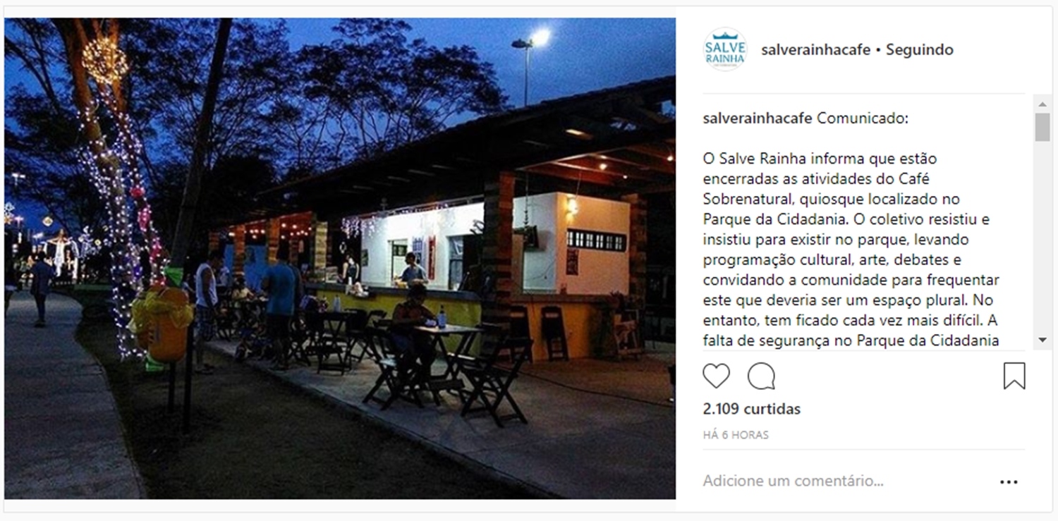 Comunicado do Salve Rainha