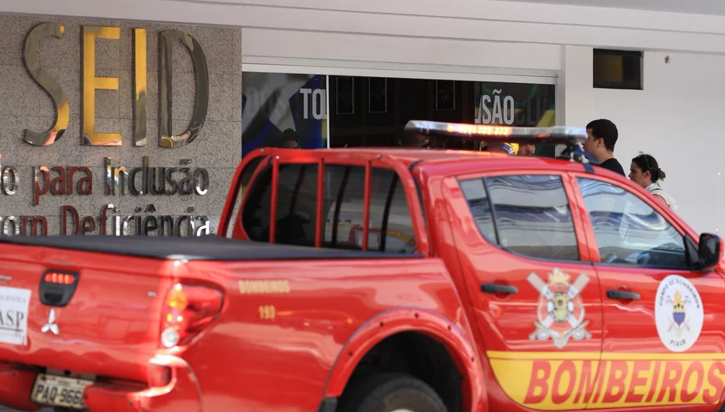 Equipe do Corpo de Bombeiros do Piauí