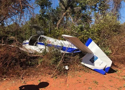 Avião sofreu uma pane 