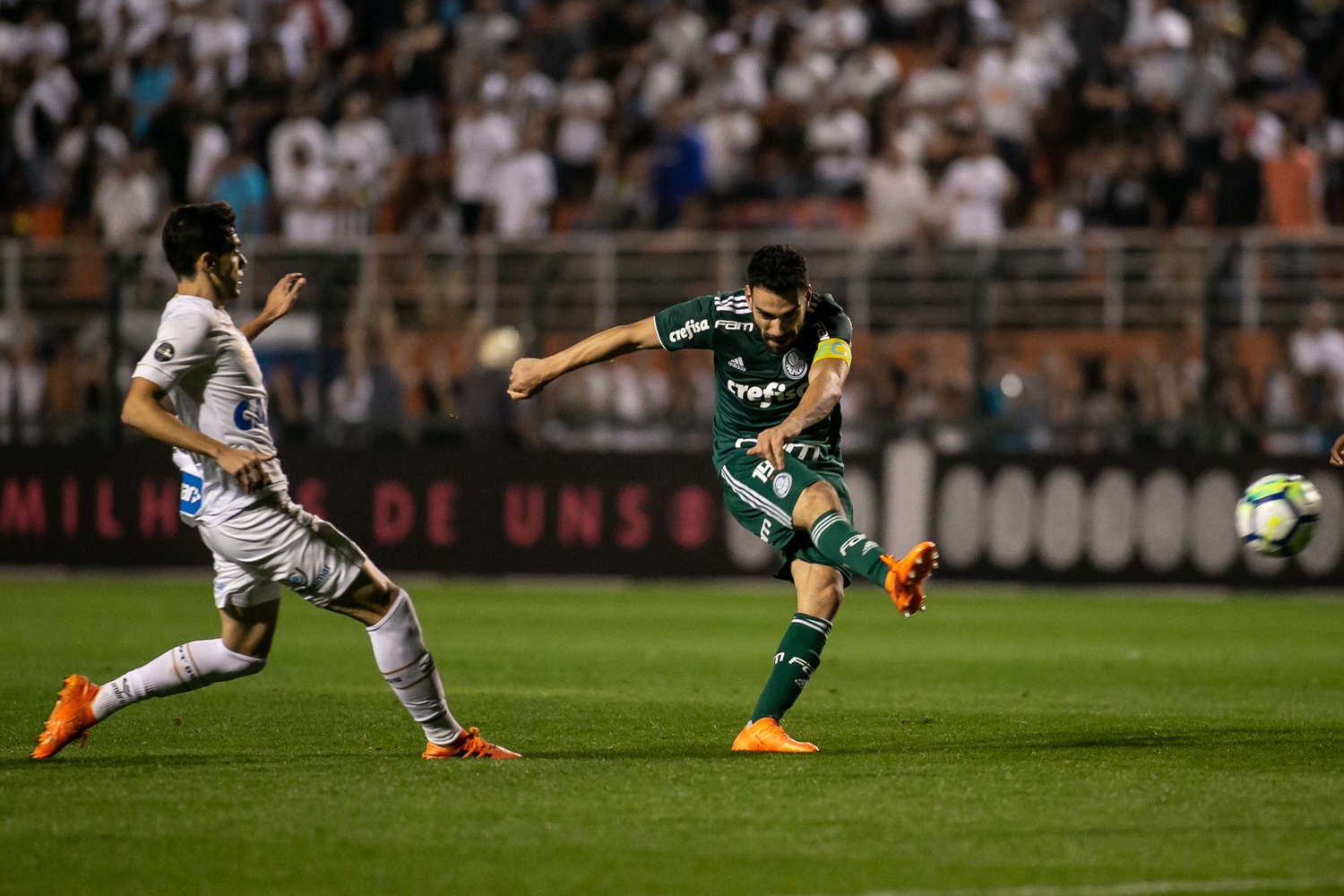 Partida entre Palmeiras e Santos