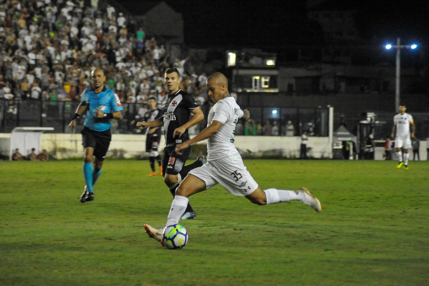Partida entre Vasco e Fluminense