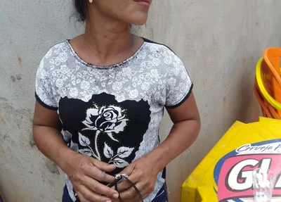 Valdete da Costa Santos, presa novamente por tráfico