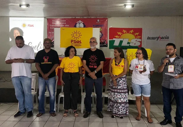 O lançamento ocorreu durante a convenção estadual do partido