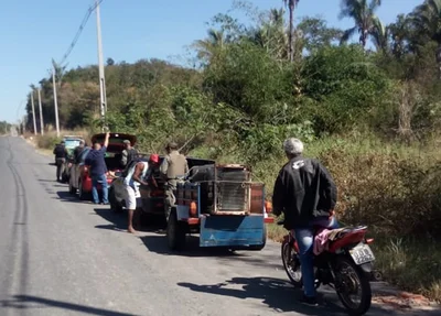 A blitz aconteceu na manhã de hoje