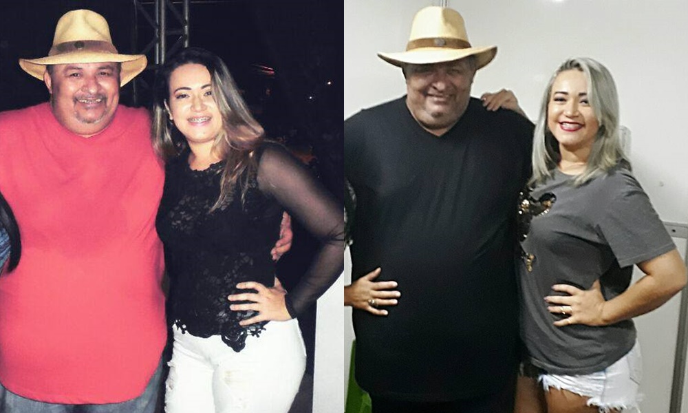 Luciane Dinamite e Cizinho