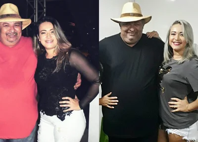Luciane Dinamite e Cizinho