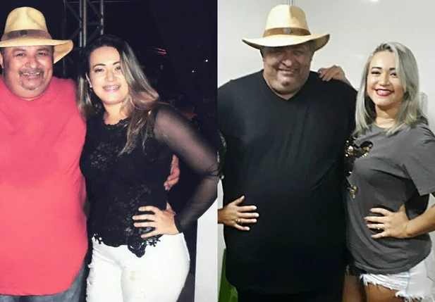 Luciane Dinamite e Cizinho