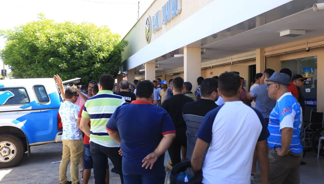 Velório de Cizinho na Pax União