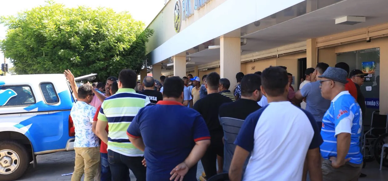 Velório de Cizinho na Pax União