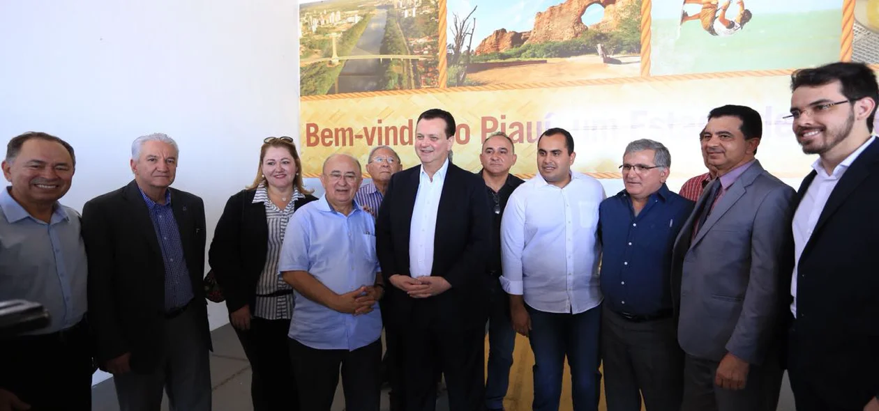 Gilberto Kassab é recepcionado em Teresina