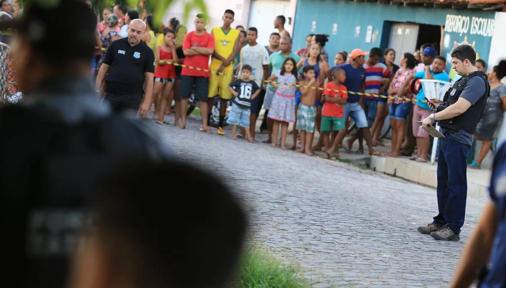 Perícia criminal foi acionada