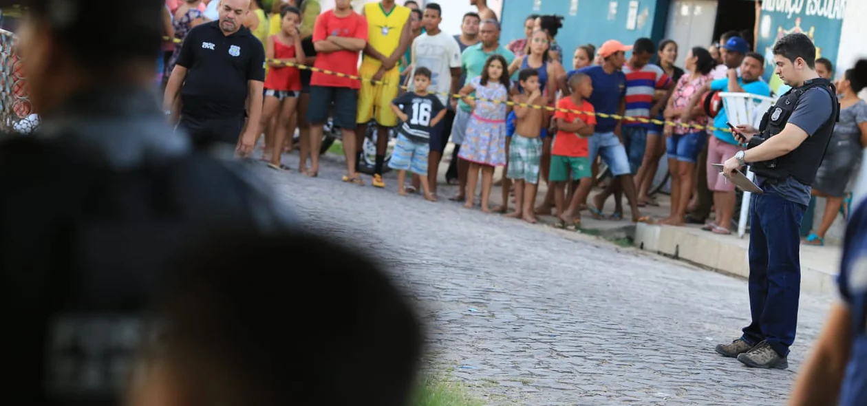 Perícia criminal foi acionada