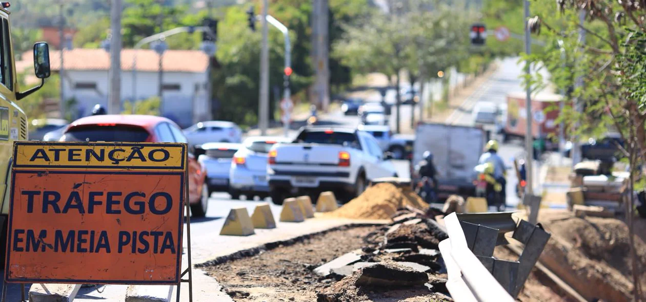 Tráfego na pista interrompido