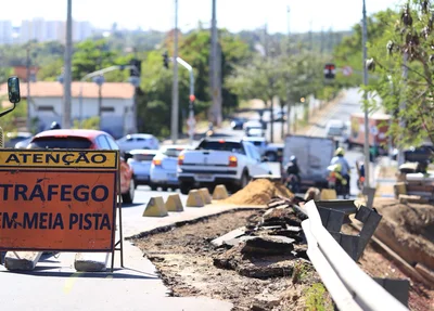 Tráfego na pista interrompido