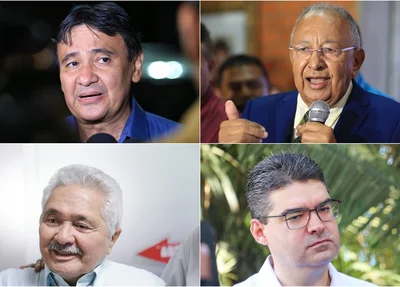 Wellington Dias, Dr. Pessoa, Elmano Férrer e Luciano Nunes
