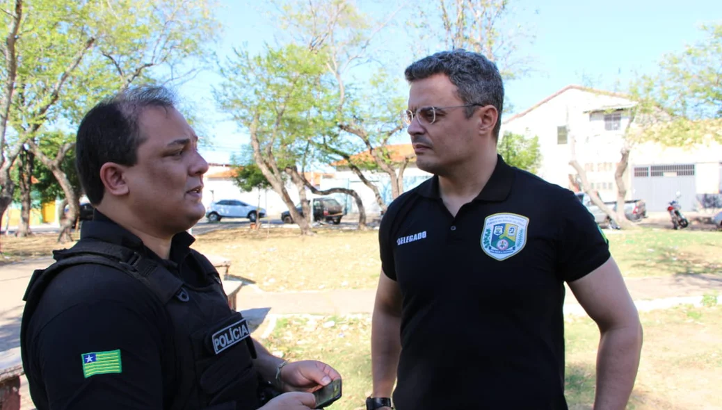 Delegado Lucci Keiko e Tales Gomes