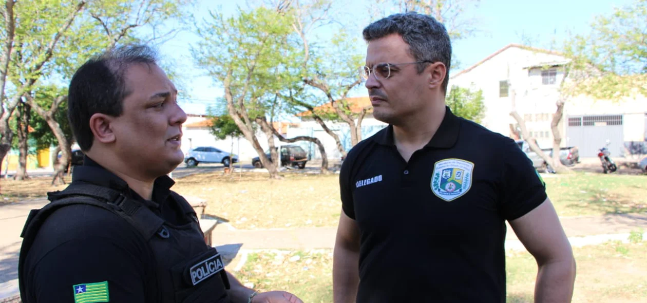 Delegado Lucci Keiko e Tales Gomes
