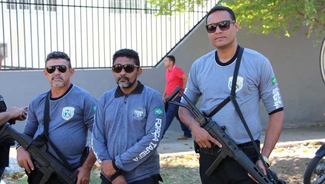Policiais da Força Tarefa
