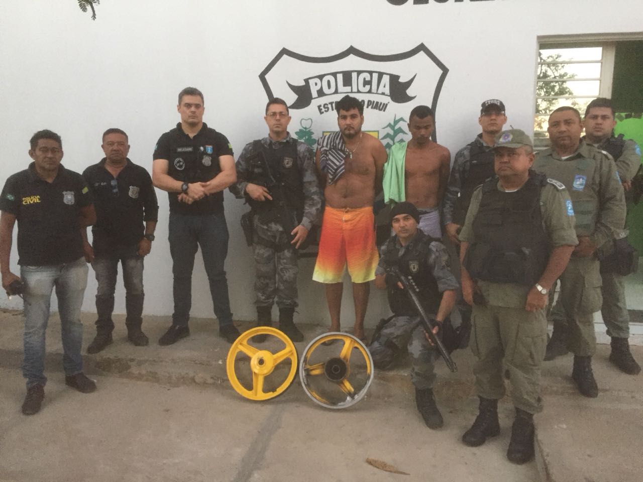 Prisão de Elesson de Jesus e Nélio Carlos