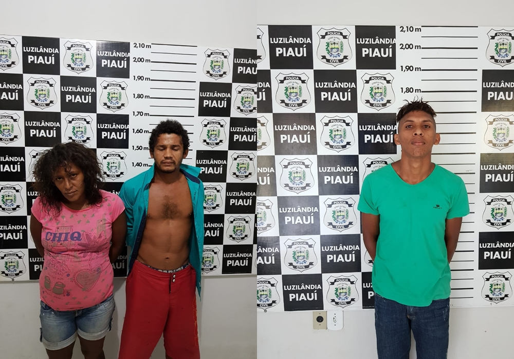 Darlene do Carmo, Antônio Garcia e Fábio Santos Rosa