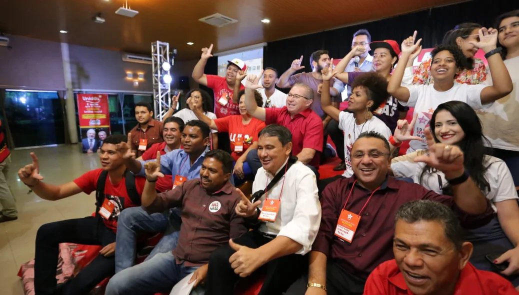 Encontro de tática eleitoral do PT em Teresina