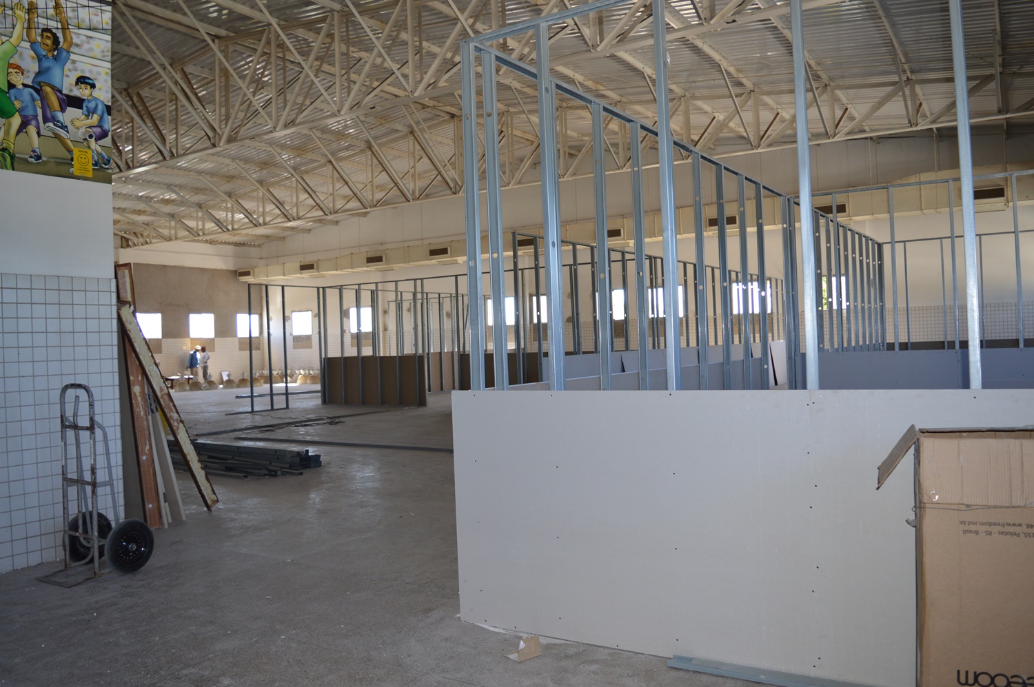Obras de ampliação do Ceir